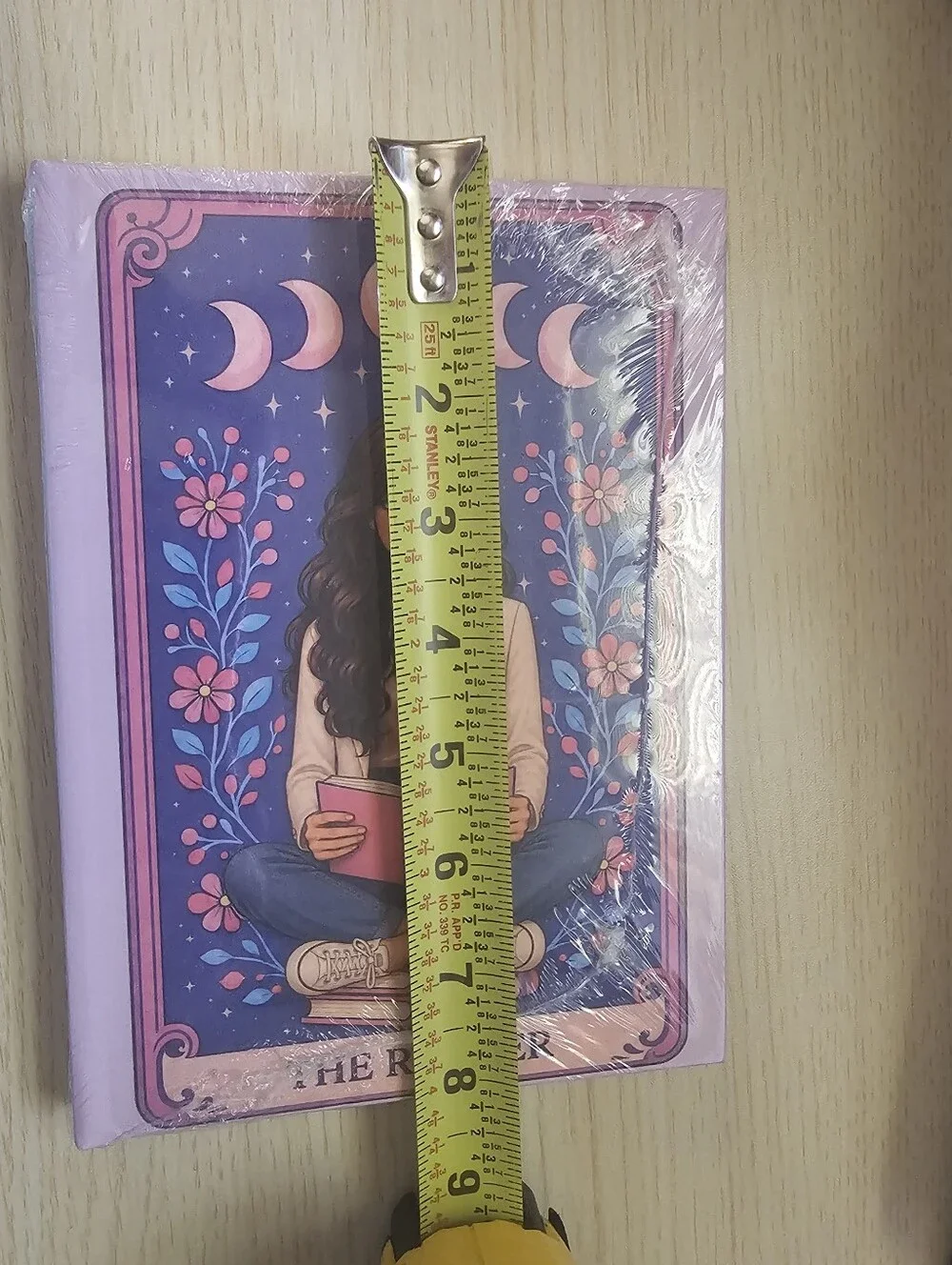 The Reader Tarot Style Moon Phase Hardcover Journal
